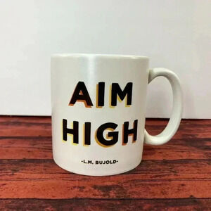 Aim High Coffee Cup Mug L.M. Bujold